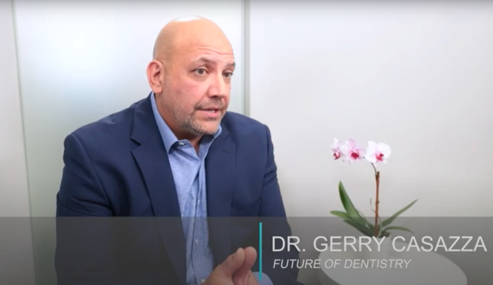 Video of Dr. Gerry Casazza explaining our dental technology at Future of Dentistry, with locations including North Andover, MA
